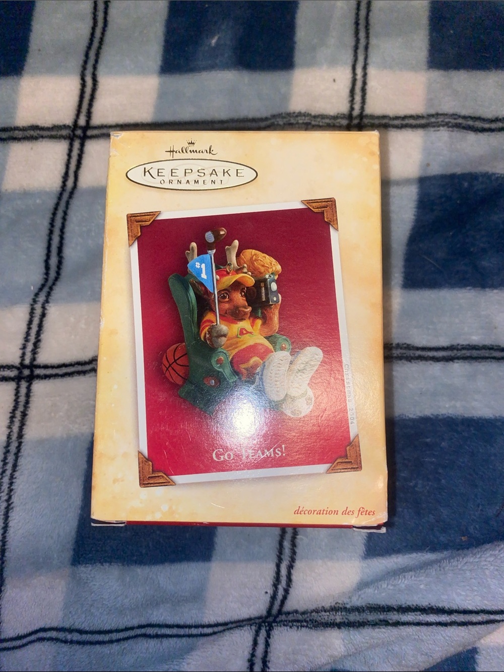 Vintage 2004 Hallmark Keepsake Ornament - Go Teams